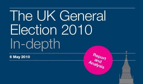 2010 General Election Report