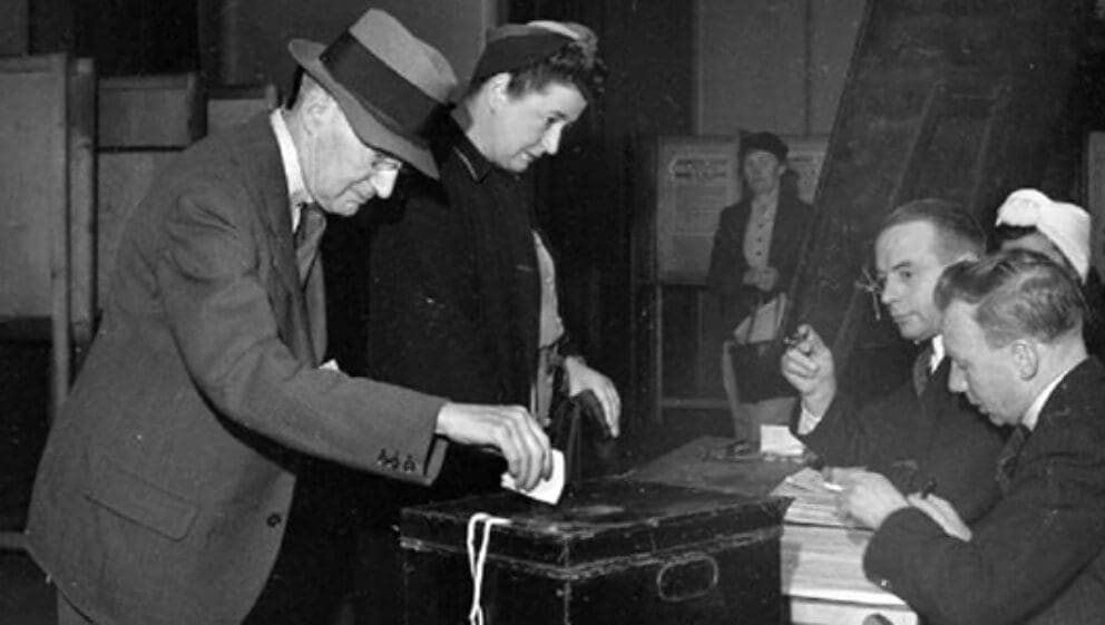 Voters in 1945, Holborn