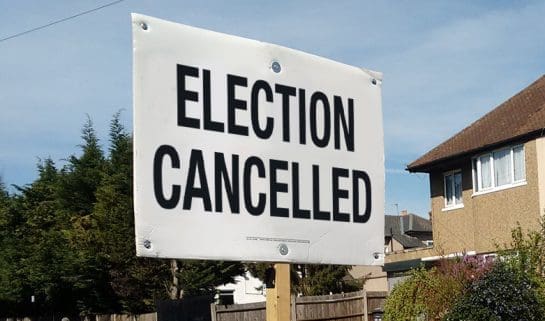 Election Cancelled