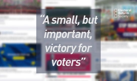 A small, but important, victory for voters