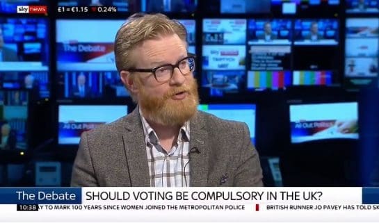 Darren Hughes on Sky News