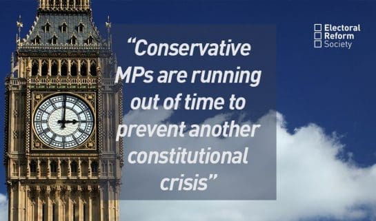Conservative MPs are running out of time to prevent another crisis