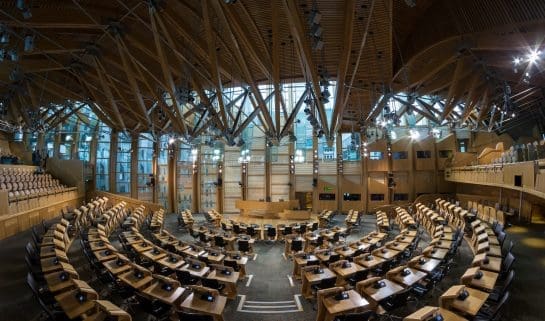 Scottish Parliament Debating Chamber