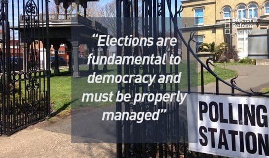 Elections are fundamental to democracy and must be properly managed