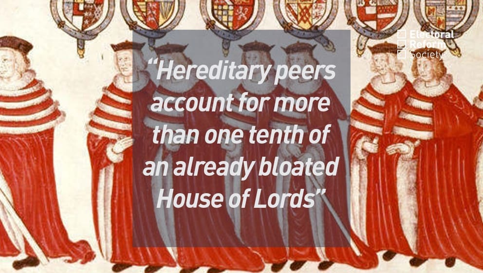 Picture of hereditary peer