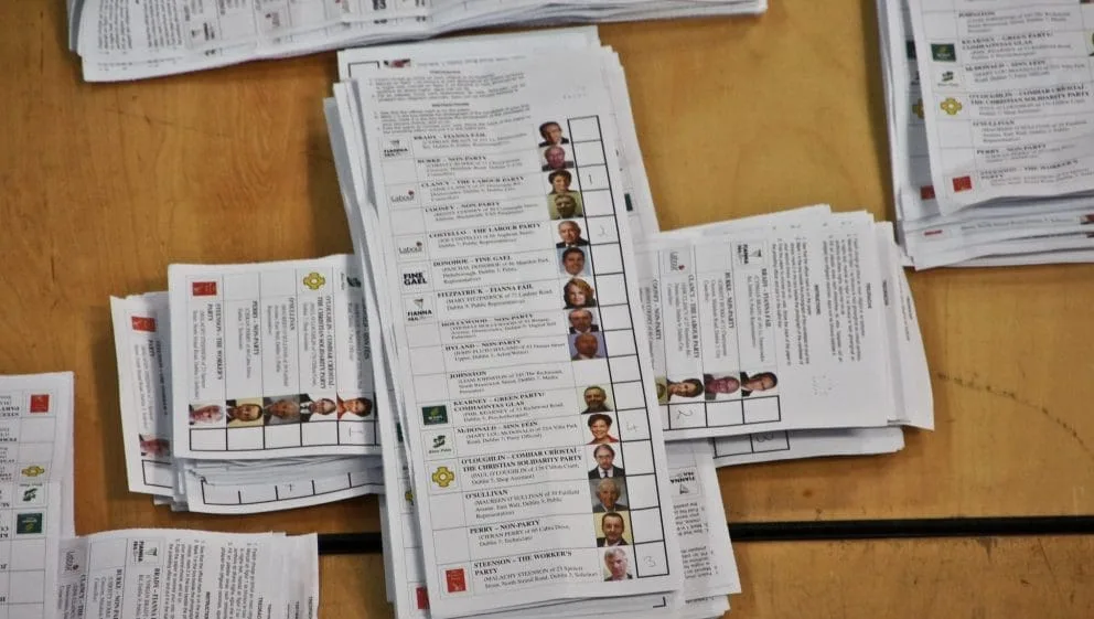 William Murphy Irish STV ballots