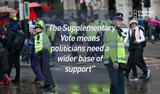 The Supplementary Vote means politicians need a wider base of support