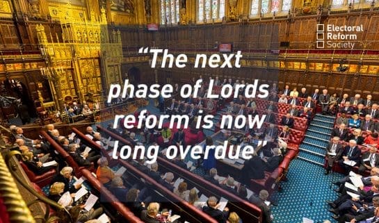 The next phase of Lords reform is now long overdue