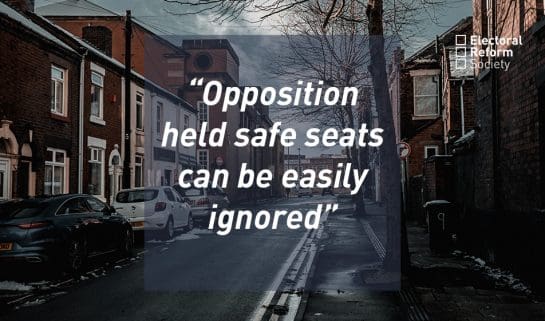 Opposition held safe seats can be easily ignored