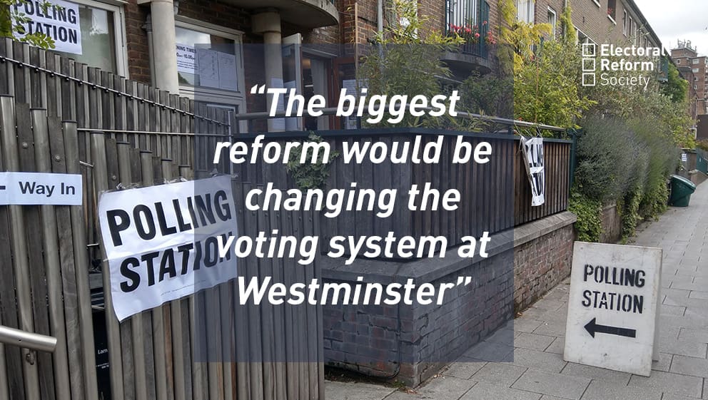 What elections should the next government reform? Electoral Reform