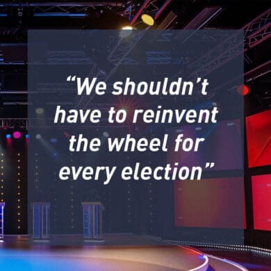 We shouldn’t have to reinvent the wheel for every election