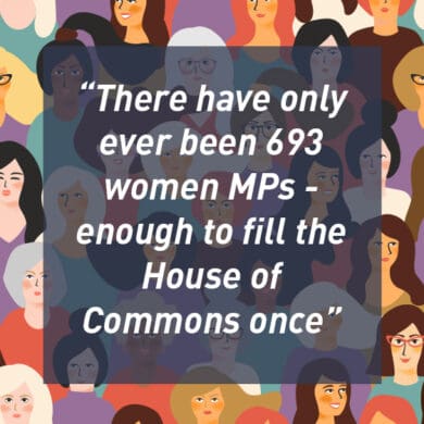 There have only ever been 693 women MPs - enough to fill the House of Commons once