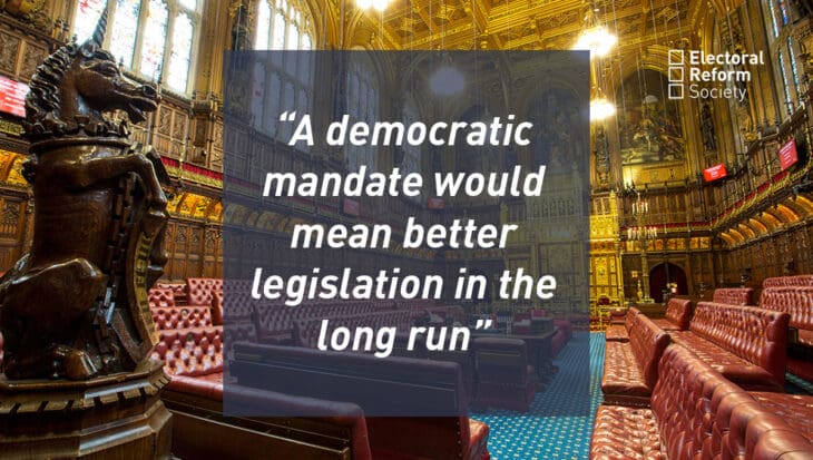 A democratic mandate would mean better legislation in the long run