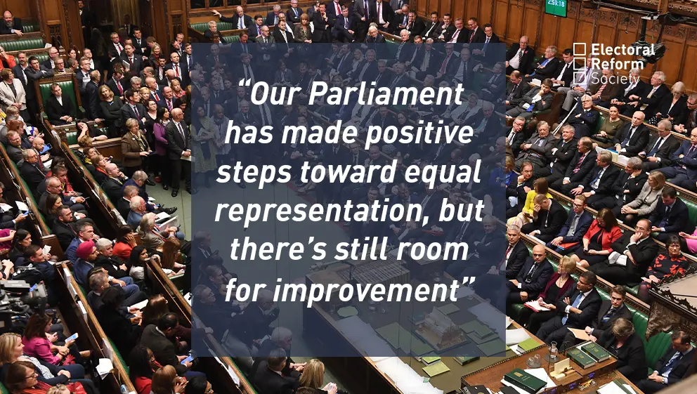 Our Parliament has made positive steps toward equal representation, but there’s still room for improvement