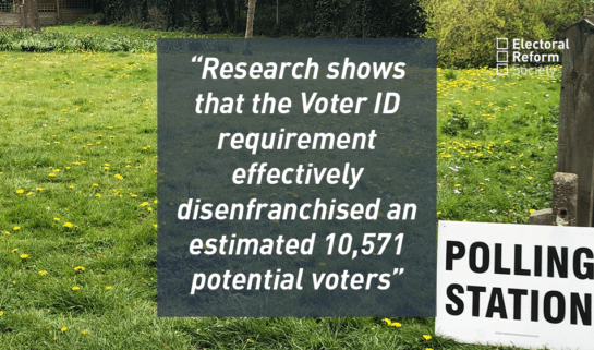 research shows that the Voter ID requirement deterred and effectively disenfranchised an estimated 10,571 potential voters