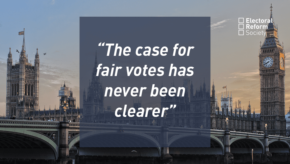 "The case for fair votes has never been clearer"