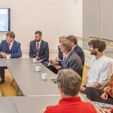 Ministerial visit to Dunfermline