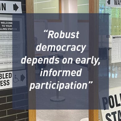 Robust democracy depends on early informed participation