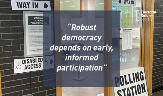 Robust democracy depends on early informed participation