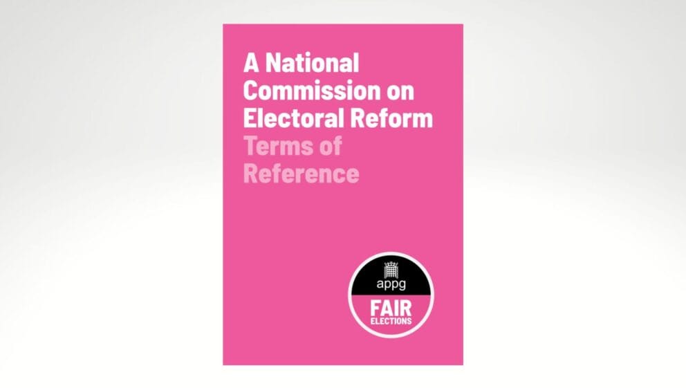 National Commission on Electoral Reform terms of reference