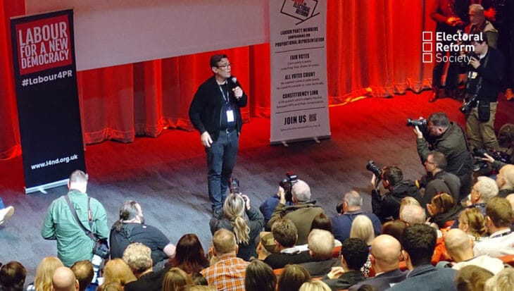 Andy Burnham at labour conference