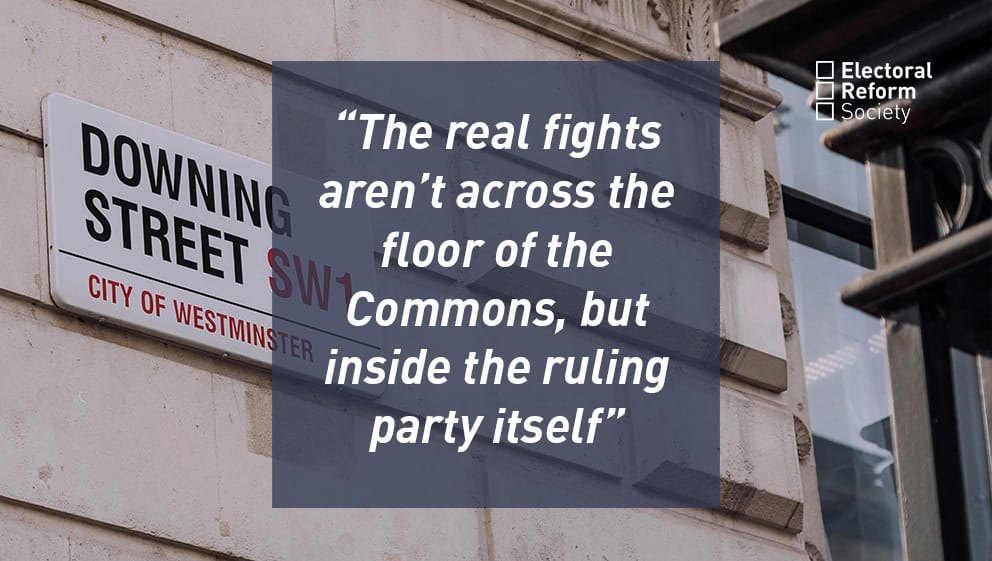 The real fights aren’t across the floor of the Commons but inside the ruling party itself