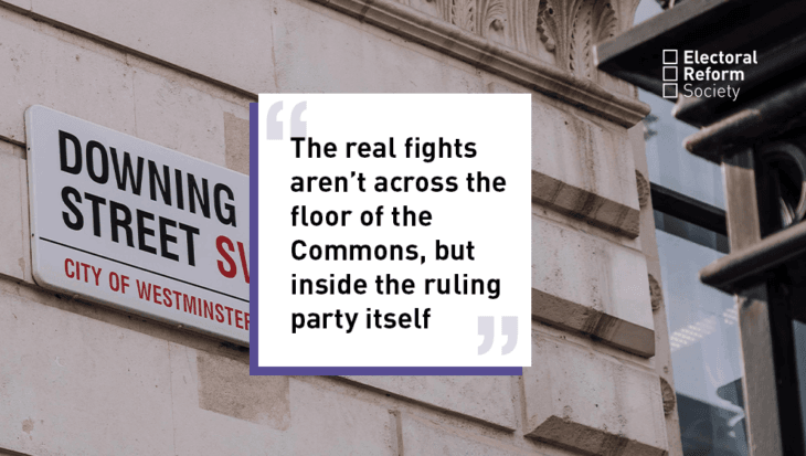 The real fights aren’t across the floor of the Commons but inside the ruling party itself