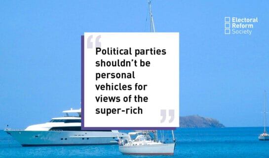 Political parties shouldnt be personal vehicles for views of the super-rich
