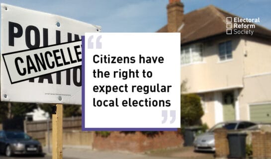 Citizens have the right to expect regular local elections