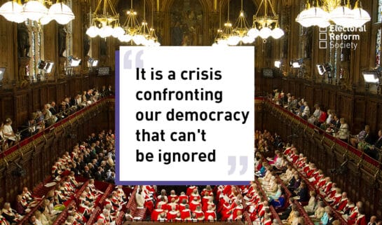 It is a crisis confronting our democracy that can't be ignored