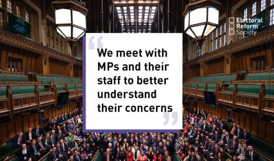 We meet with MPs and their staff to better understand their concerns