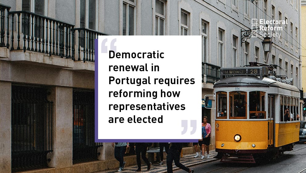 Democratic renewal in Portugal requires reforming how representatives are elected