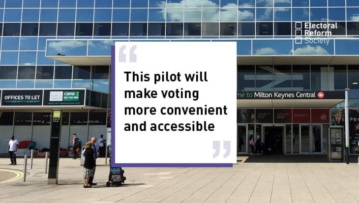 This pilot will make voting more convenient and accessible