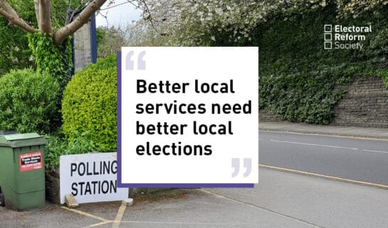 Better local services need better local elections