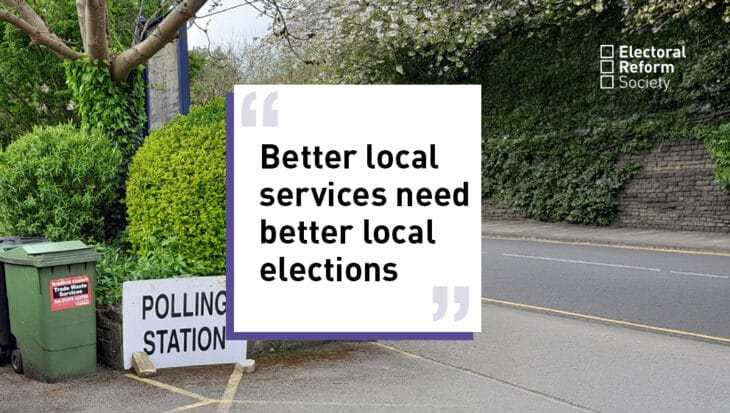 Better local services need better local elections