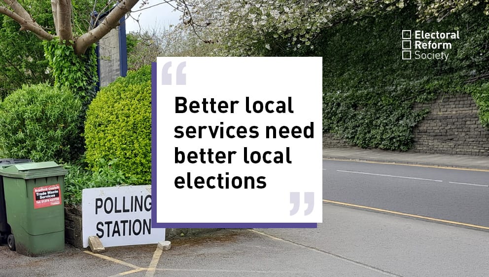 Better local services need better local elections