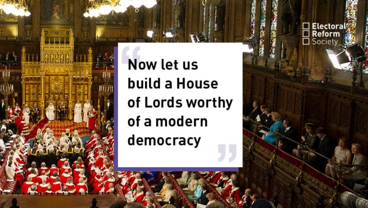 Now let us build a House of Lords worthy of a modern democracy