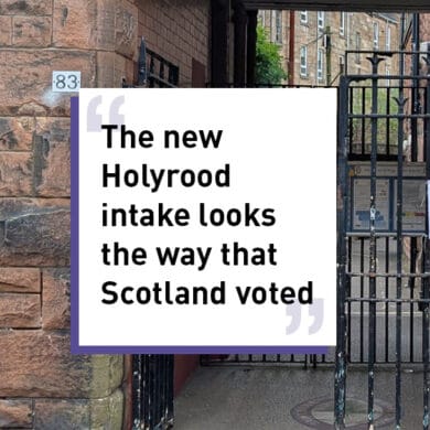 The new Holyrood intake looks the way that Scotland voted