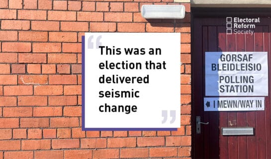 This was an election that delivered seismic change