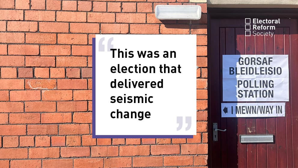 This was an election that delivered seismic change
