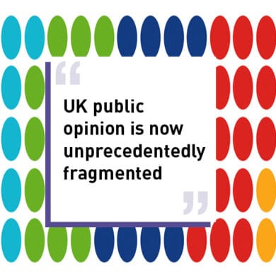 UK public opinion is now unprecedentedly fragmented
