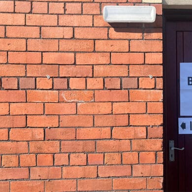 Welsh polling station