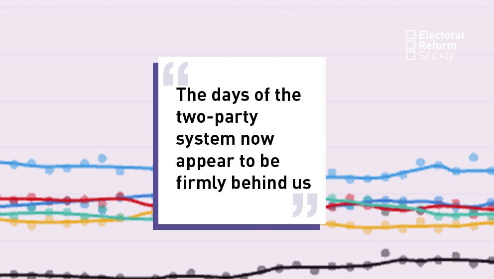 "The days of the two-party system now appear to be firmly behind us"