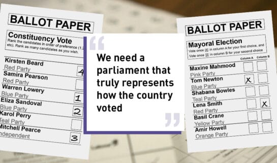 parliaments that truly represented how the country voted