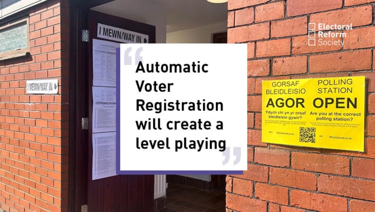 Automatic Voter Registration will create a level playing