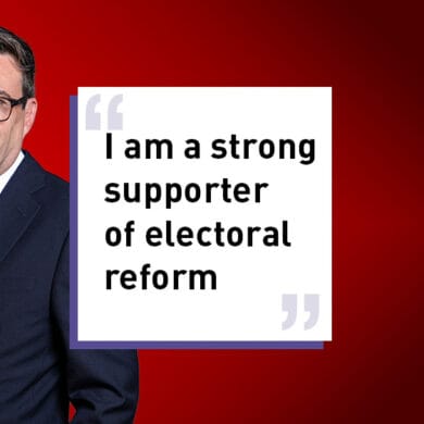 I am a strong supporter of electoral reform