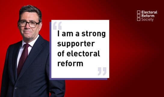 I am a strong supporter of electoral reform