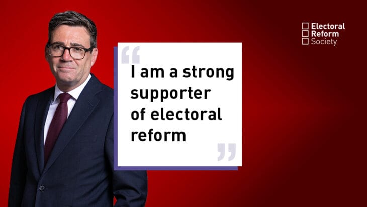 I am a strong supporter of electoral reform