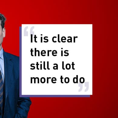 It is clear there is still a lot more to do
