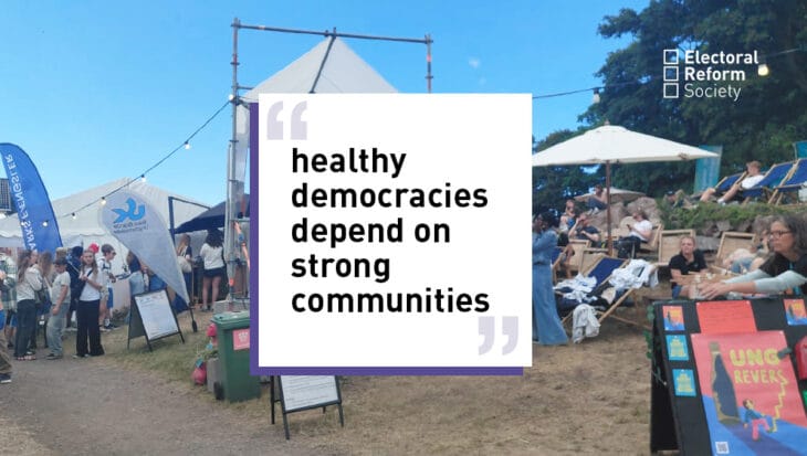 healthy democracies depend on strong communities